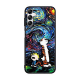 Calvin and Hobbes Art Starry Night Case Samsung Galaxy A15 BC0904