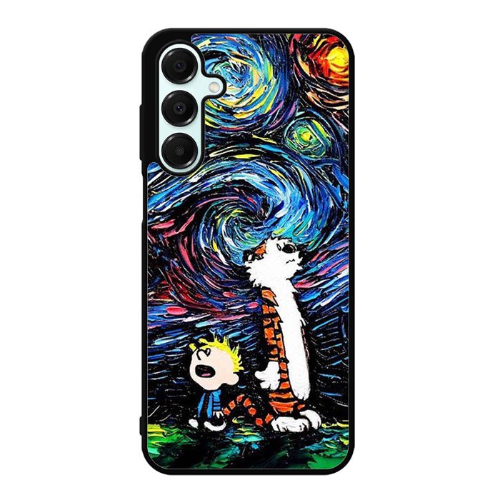 Calvin and Hobbes Art Starry Night X9177 Samsung Galaxy A56 5G Case