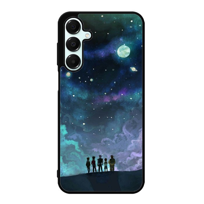 Voltron in Space Nebula X9231 Samsung Galaxy A35 5G Case