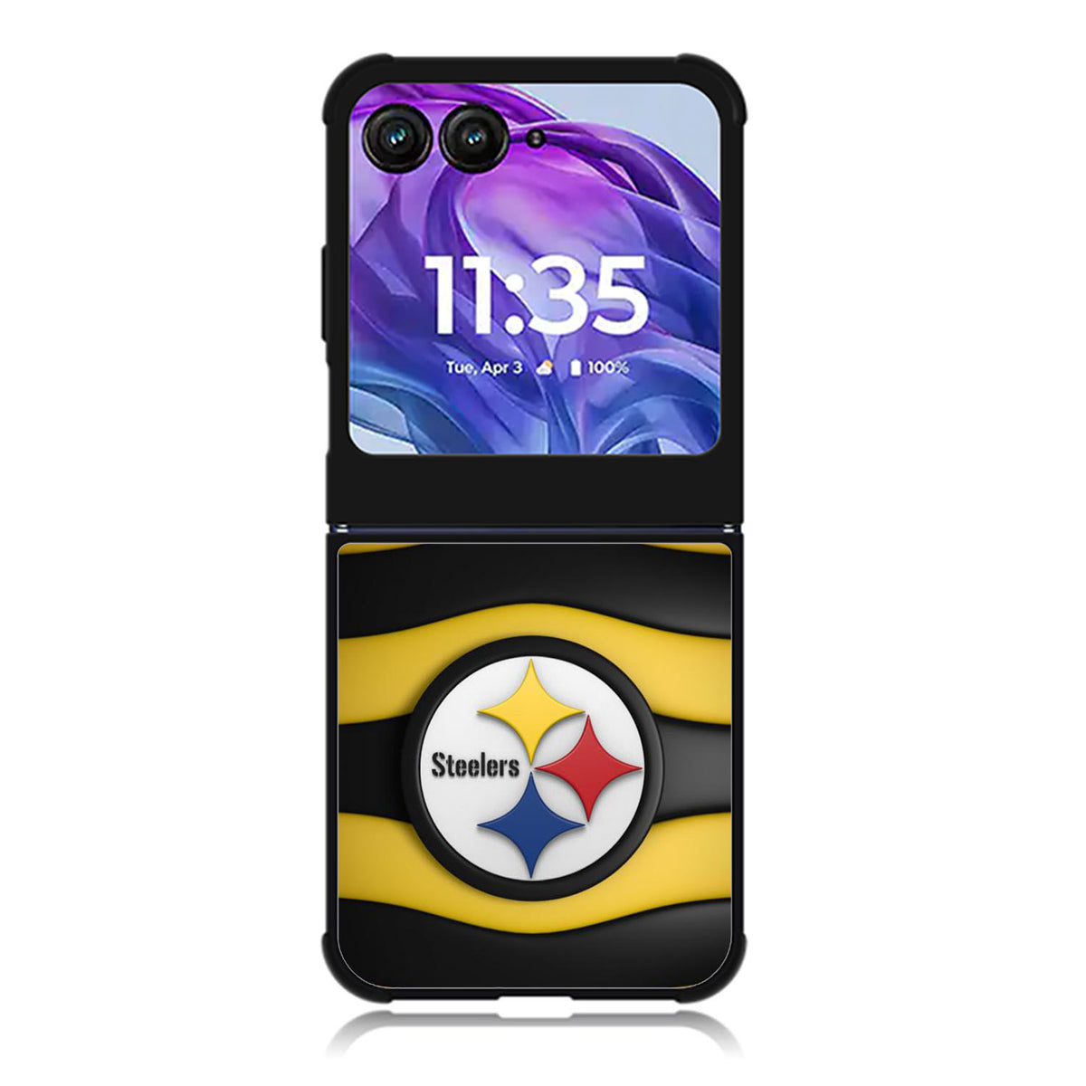 pittsburgh steelers logo Motorola Moto Razr Plus 2025/2024 Case, Moto Razr 50 Ultra 5G BC0929
