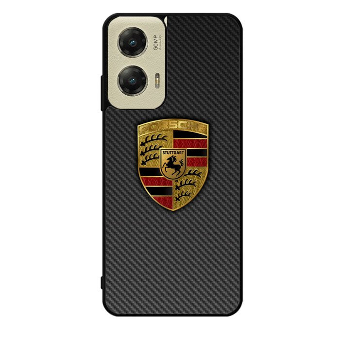Porsche Badge Logo X9272 Motorola Moto G Stylus 5G 2024 Case
