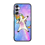 Dabbing Unicorn Rainbow Case Samsung Galaxy A15 BC0939