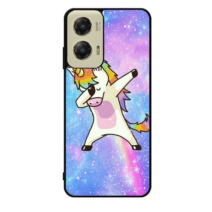 Dabbing Unicorn Rainbow X9358 Motorola Moto G Stylus 5G 2024 Case