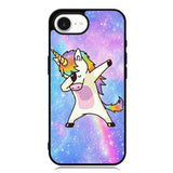 Dabbing Unicorn Rainbow X9358 iPhone 16e Case