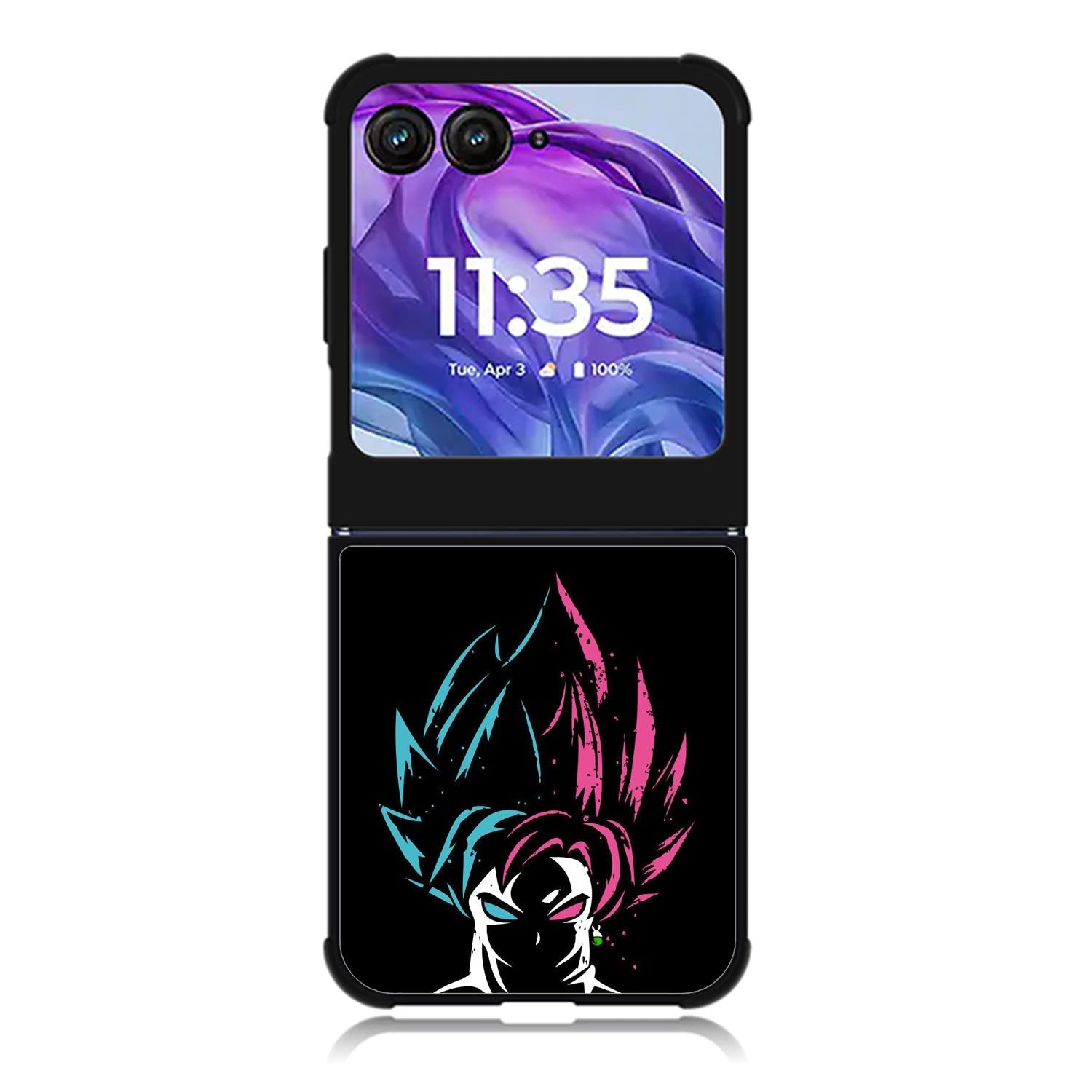 Goku blue rose Motorola Moto Razr 2024 , Moto Razr 50 Case FE0957