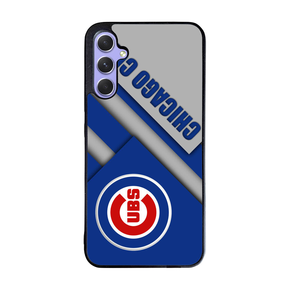 Chicago Cubs Wallpaper Case Samsung Galaxy A35 5G BC0953