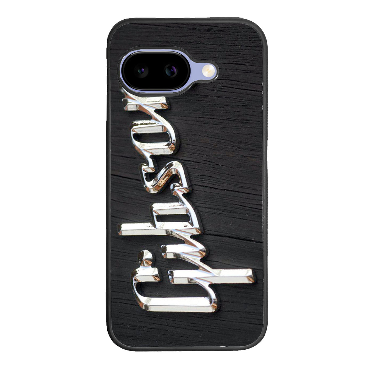 Gibson Raised logo Chrome Case Google Pixel 9A BC0962