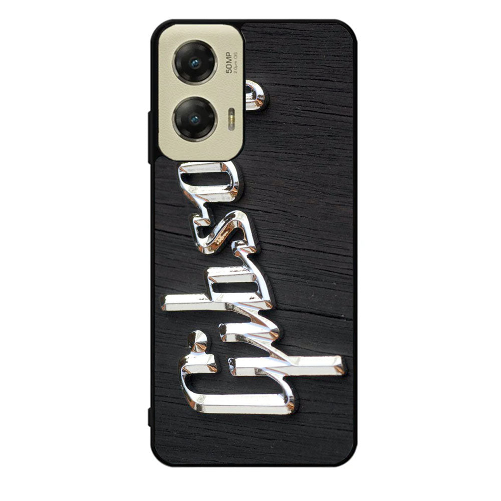Gibson Raised logo Chrome Case Motorola Moto G Stylus 2024 5G BC0962