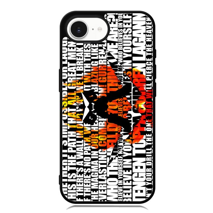 Gurren Lagann Wallpaper  X0537 iPhone 16e Case