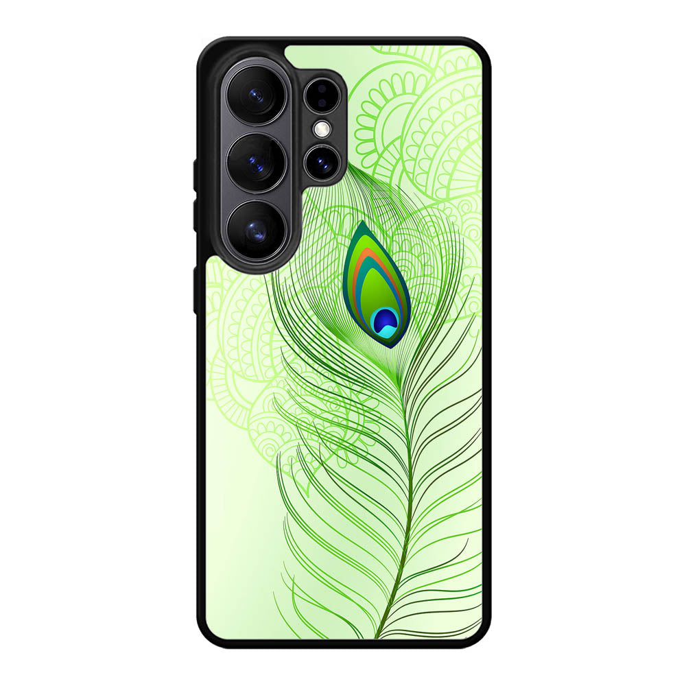 Peacock Feather Samsung Galaxy S26 Ultra Case FE0495
