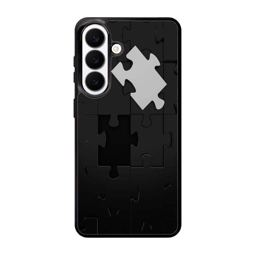 puzzle black Samsung Galaxy S26 Case FE0515