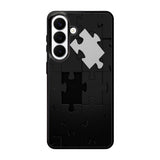puzzle black Samsung Galaxy S26 Case FE0515