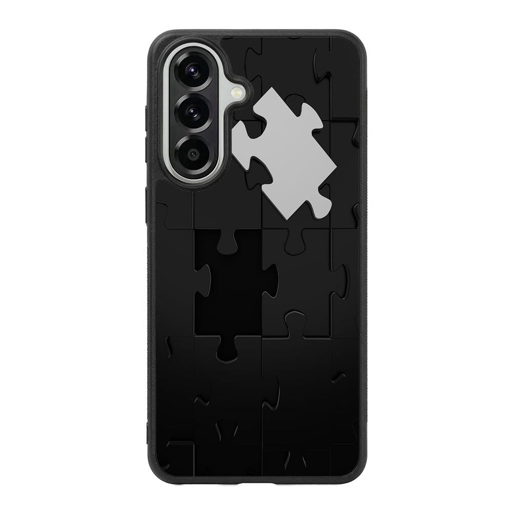 puzzle black Samsung Galaxy A57 Case FE0515
