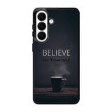Believe Inspiring Quotes Samsung Galaxy S26 Case FE0095