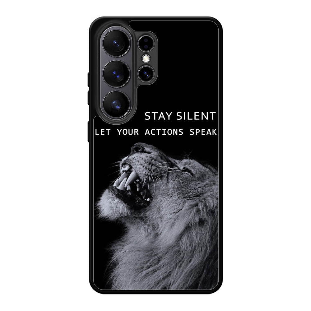 Let your actions speak Samsung Galaxy S26 Ultra Case FE0399