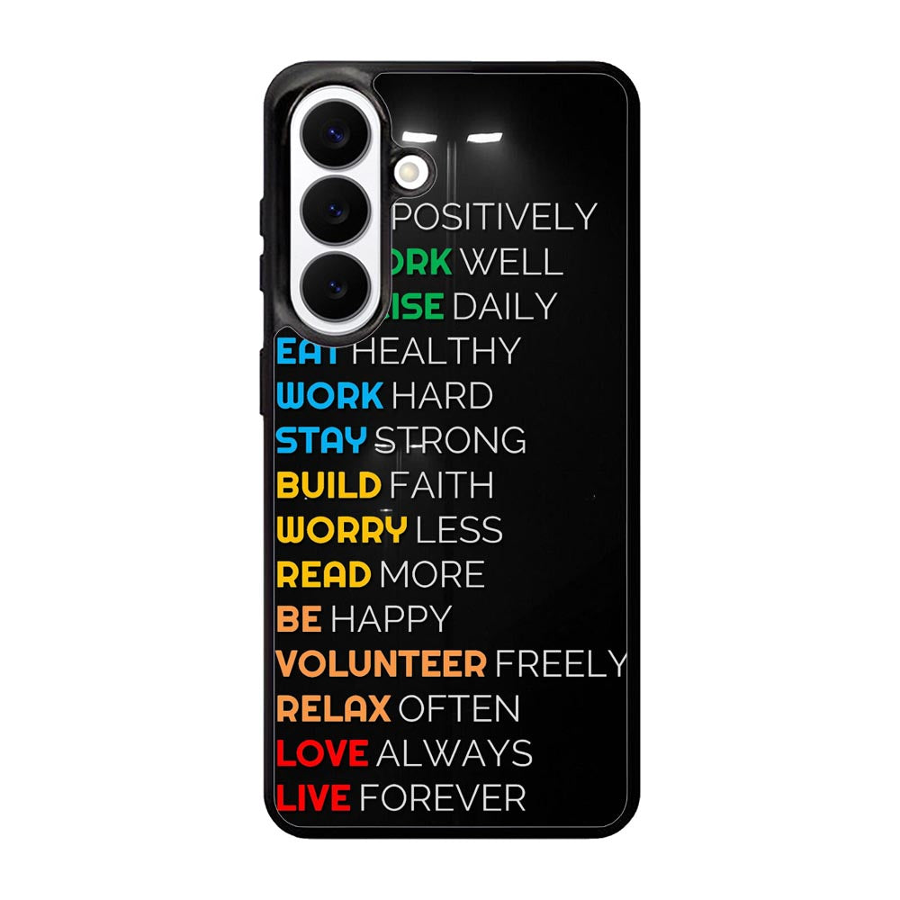 Daily motivation Samsung Galaxy S26 Plus Case FE0200