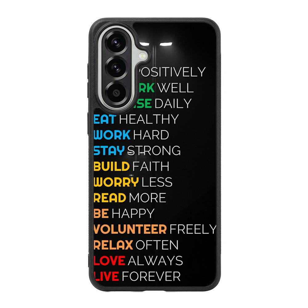 Daily motivation Samsung Galaxy A37 Case FE0200