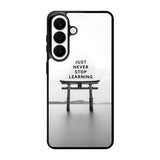 Never stop learning Samsung Galaxy S26 Case FE0465