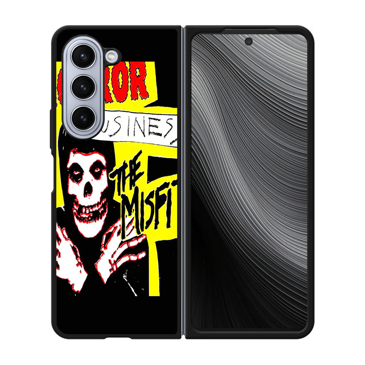 The Misfits Horror Business B0033 iPhone 5S Case - Plastic / Black Case Samsung Galaxy z Fold 5 5G BC1959