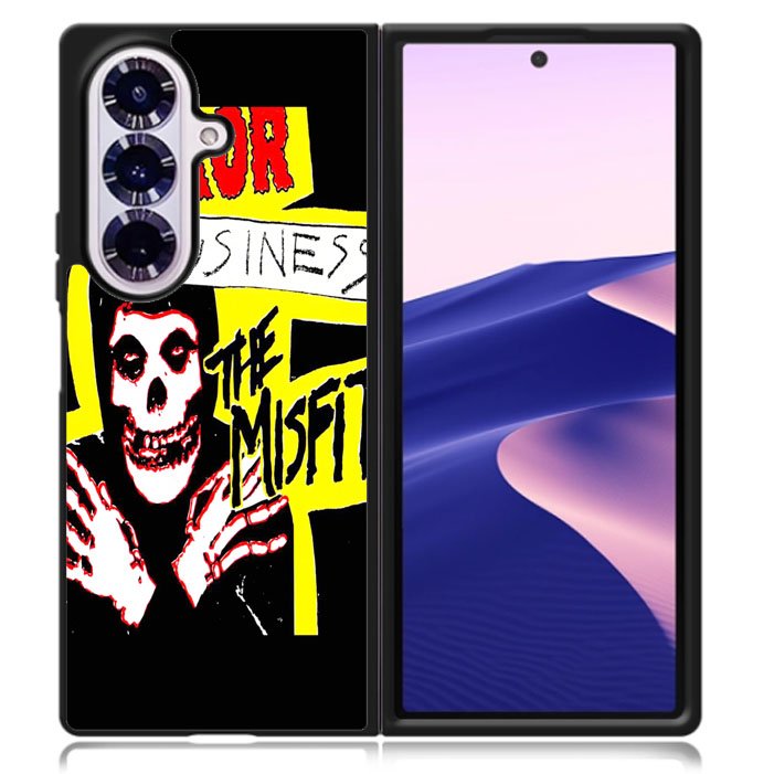 The Misfits Horror Business B0033 iPhone 5S Case - Plastic / Black Samsung Galaxy Z Fold 7 5G Case BC1959