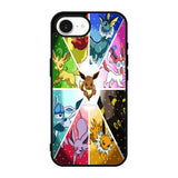 Pokemon Eevee Collage B0052 LG Google Nexus 5 Case - Plastic / Black iPhone 16e Case BC1960