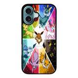 Pokemon Eevee Collage B0052 LG Google Nexus 5 Case - Plastic / Black Case iPhone 16 Plus BC1960