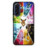 Pokemon Eevee Collage B0052 LG Google Nexus 5 Case - Plastic / Black Samsung Galaxy A17 5G Case BC1960