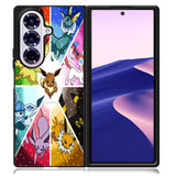 Pokemon Eevee Collage B0052 LG Google Nexus 5 Case - Plastic / Black Samsung Galaxy Z Fold 7 5G Case BC1960