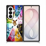 Pokemon Eevee Collage B0052 LG Google Nexus 5 Case - Plastic / Black Samsung Galaxy Z Fold 8 Ultra Case BC1960