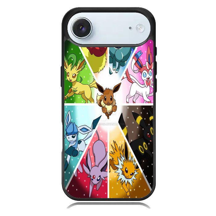 Pokemon Eevee Collage B0052 LG Google Nexus 5 Case - Plastic / Black iPhone 17 Air Case BC1960