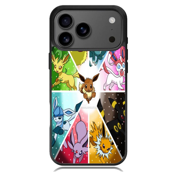 Pokemon Eevee Collage B0052 LG Google Nexus 5 Case - Plastic / Black iPhone 17 Pro Case BC1960
