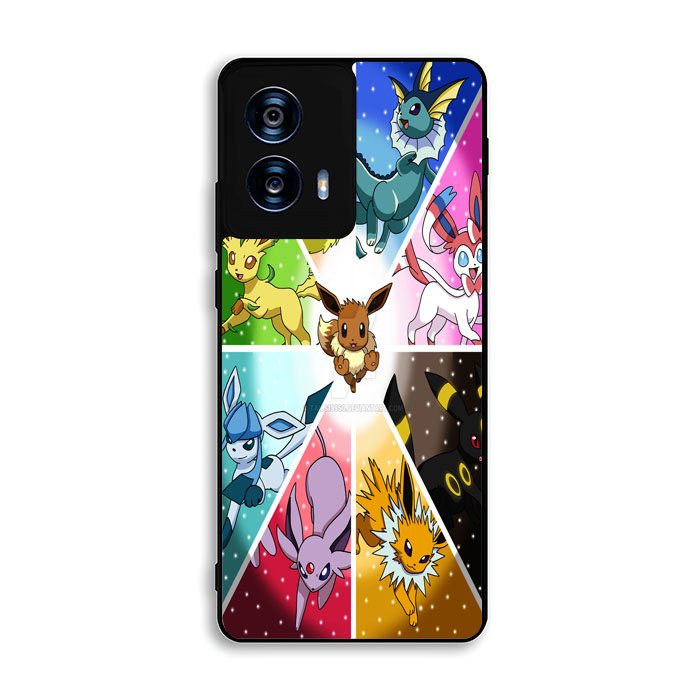 Pokemon Eevee Collage B0052 LG Google Nexus 5 Case - Plastic / Black Motorola Moto G Power 5G 2024 Case BC1960