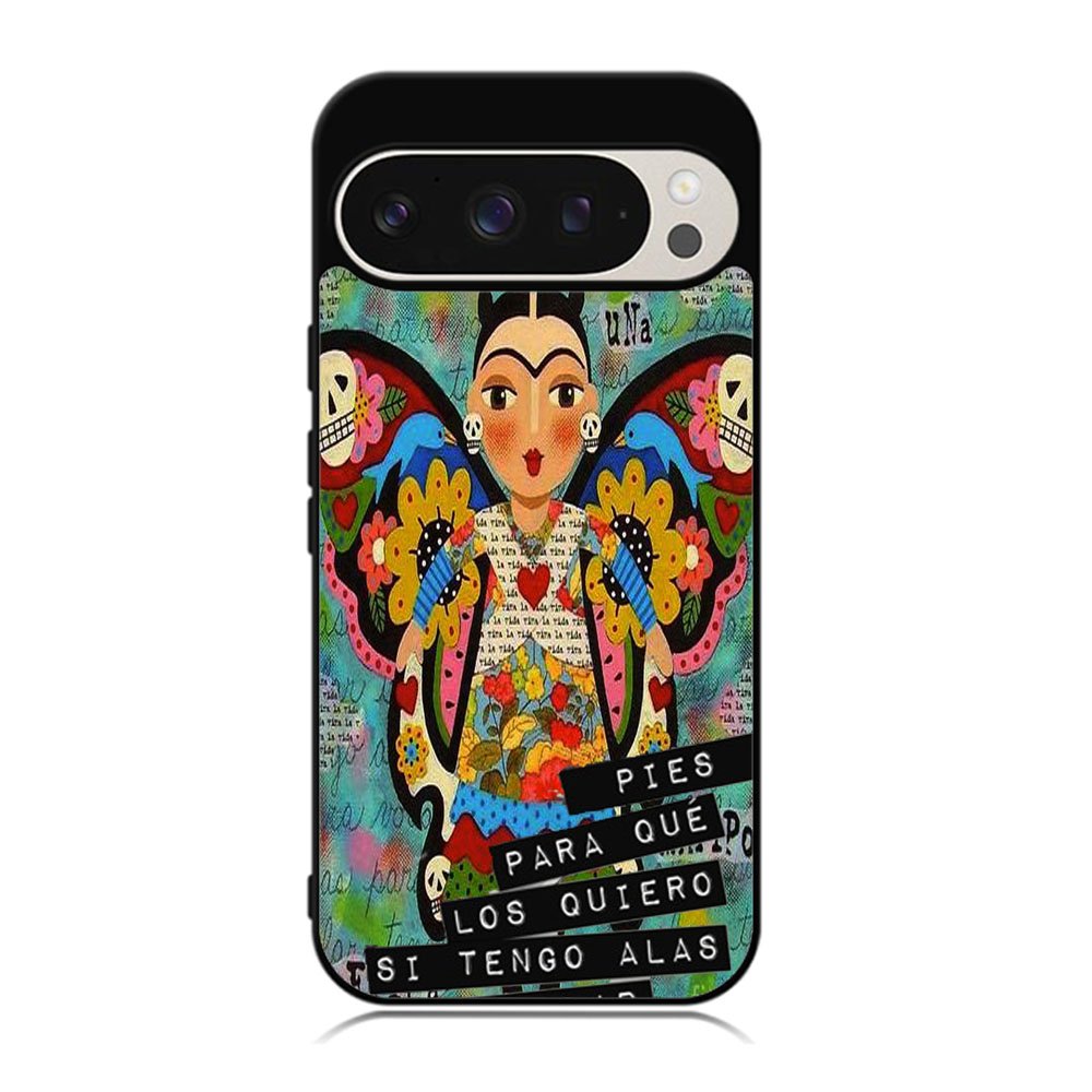 Pies Para Frida Kahlo B0056 iPhone 6s Case - Plastic / Black Case Google Pixel 9 Pro XL BC1961