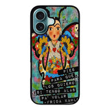 Pies Para Frida Kahlo B0056 iPhone 6s Case - Plastic / Black Case iPhone 16 Plus BC1961