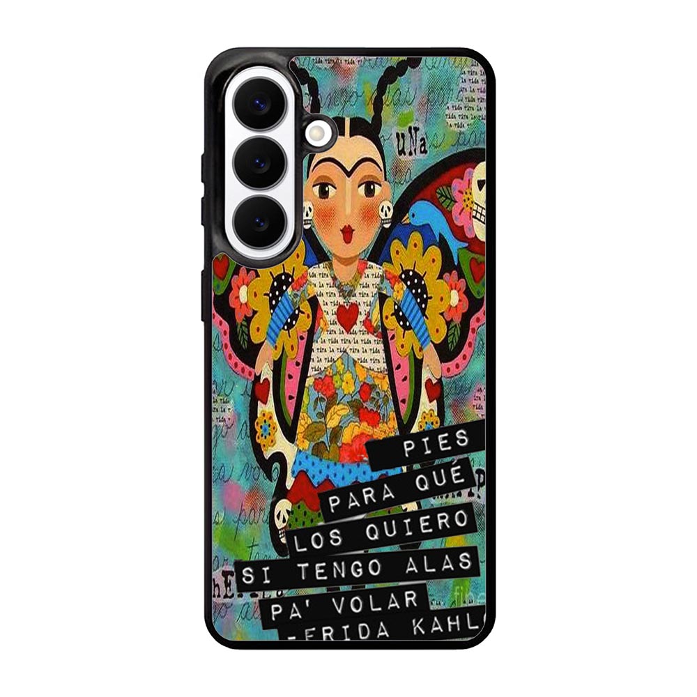 Pies Para Frida Kahlo B0056 iPhone 6s Case - Plastic / Black Samsung Galaxy S26 Case BC1961