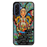 Pies Para Frida Kahlo B0056 iPhone 6s Case - Plastic / Black Samsung Galaxy A17 5G Case BC1961