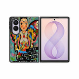 Pies Para Frida Kahlo B0056 iPhone 6s Case - Plastic / Black Samsung Galaxy Z Fold 8 Case BC1961
