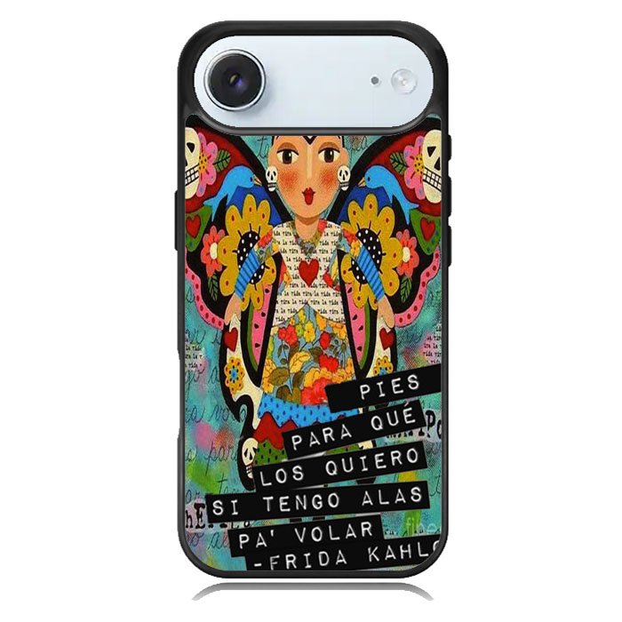 Pies Para Frida Kahlo B0056 iPhone 6s Case - Plastic / Black iPhone 17 Air Case BC1961