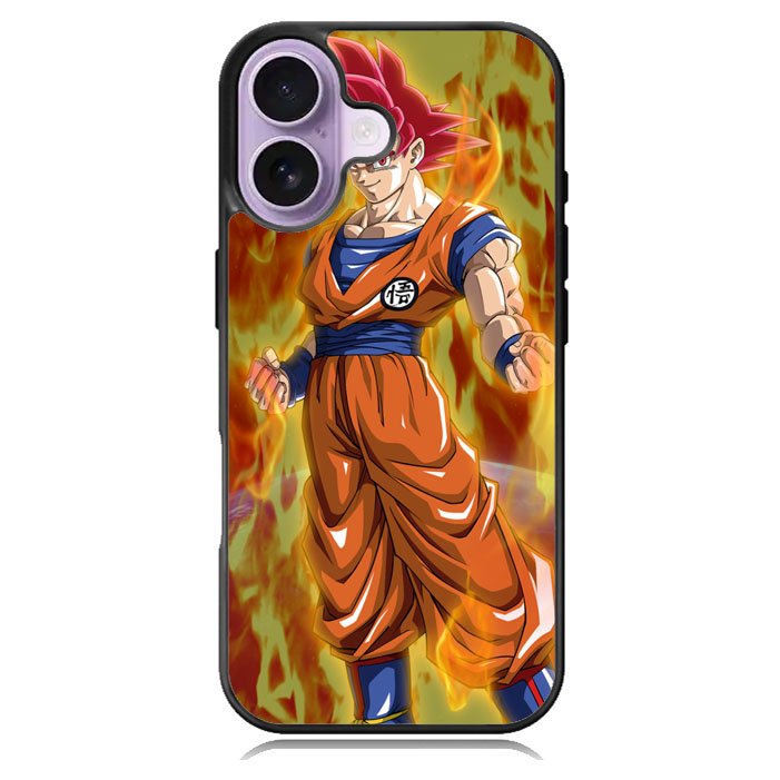 Son Goku super saiyan god dragon ball B0103  iPhone 17 Case BC1962