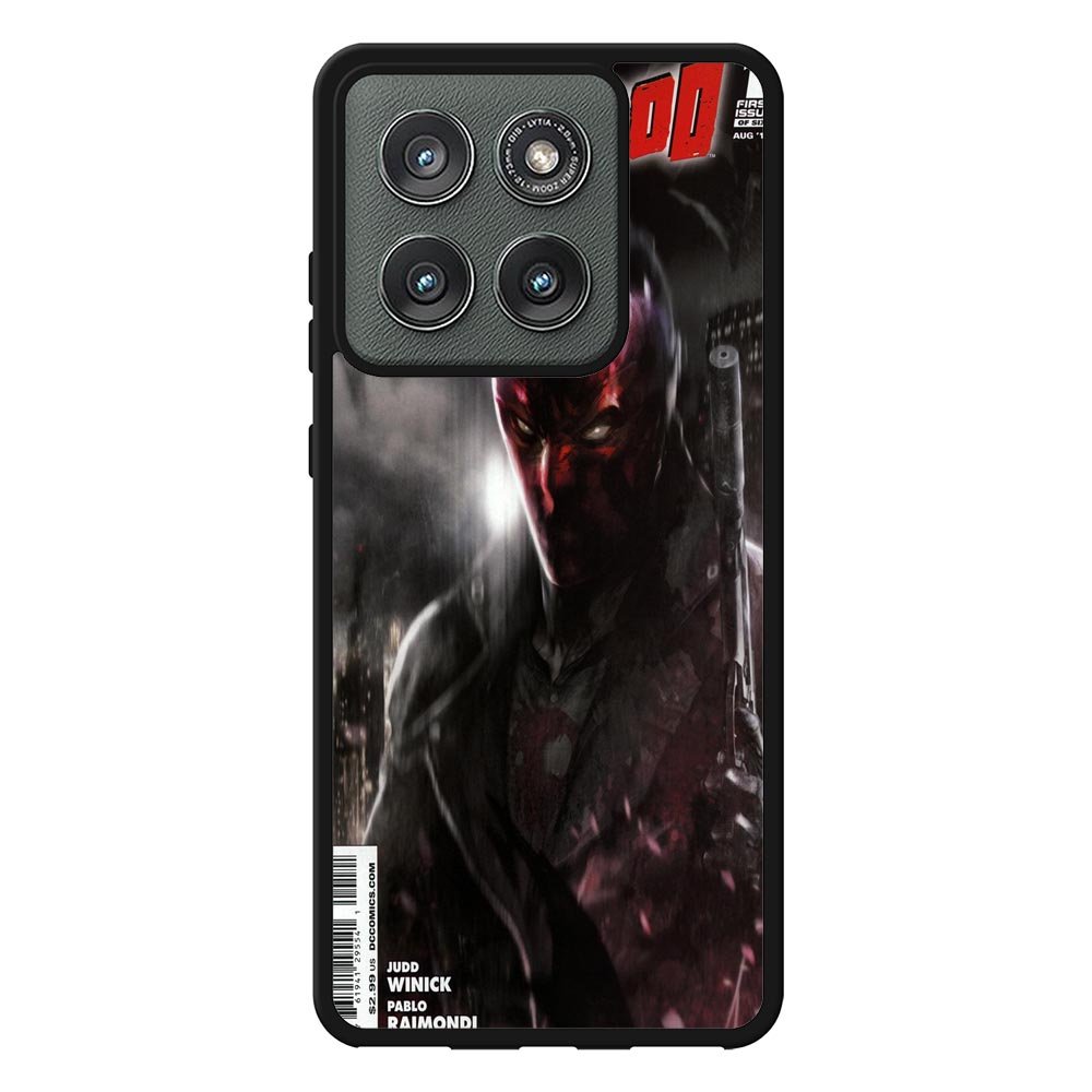 Red Hood B0160 Samsung Galaxy S5 Case - Rubber / Black Case Motorola Moto Edge 2025 BC1963