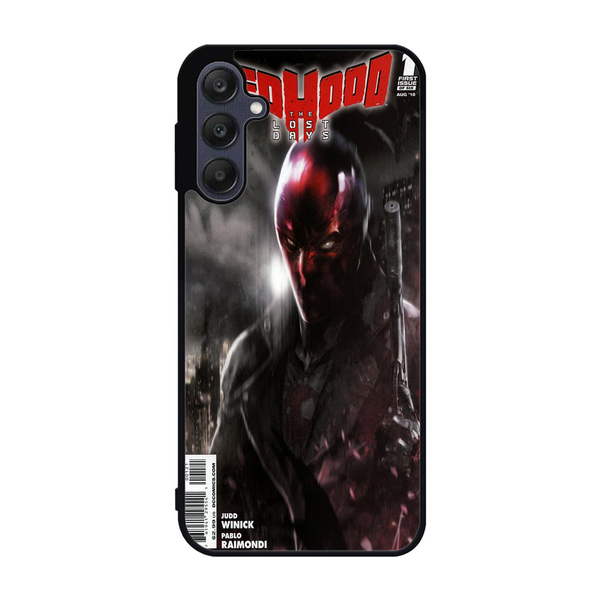 Red Hood B0160 Samsung Galaxy S5 Case - Rubber / Black Samsung Galaxy A25 5G Case BC1963
