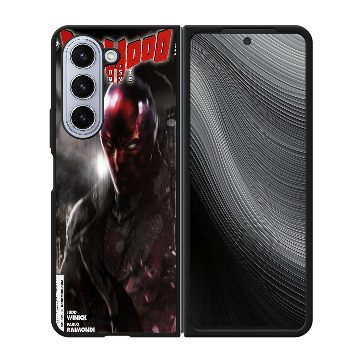 Red Hood B0160 Samsung Galaxy S5 Case - Rubber / Black Case Samsung Galaxy z Fold 5 5G BC1963