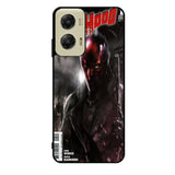 Red Hood B0160 Samsung Galaxy S5 Case - Rubber / Black Case Motorola Moto G Stylus 2024 5G BC1963