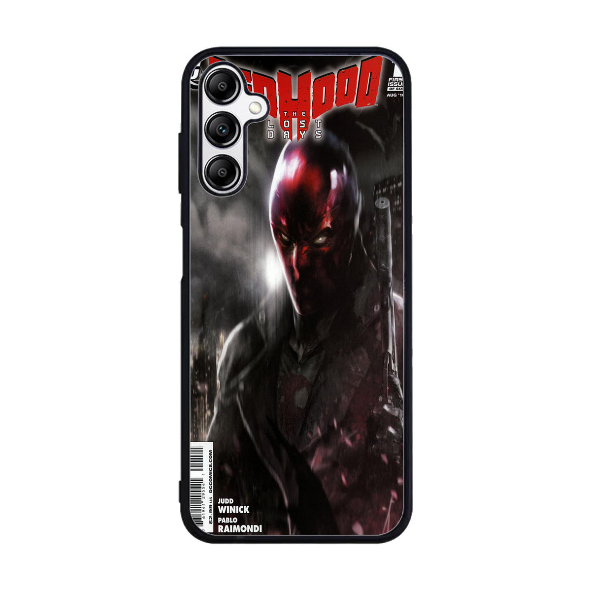 Red Hood B0160 Samsung Galaxy S5 Case - Rubber / Black Case Samsung Galaxy A15 BC1963