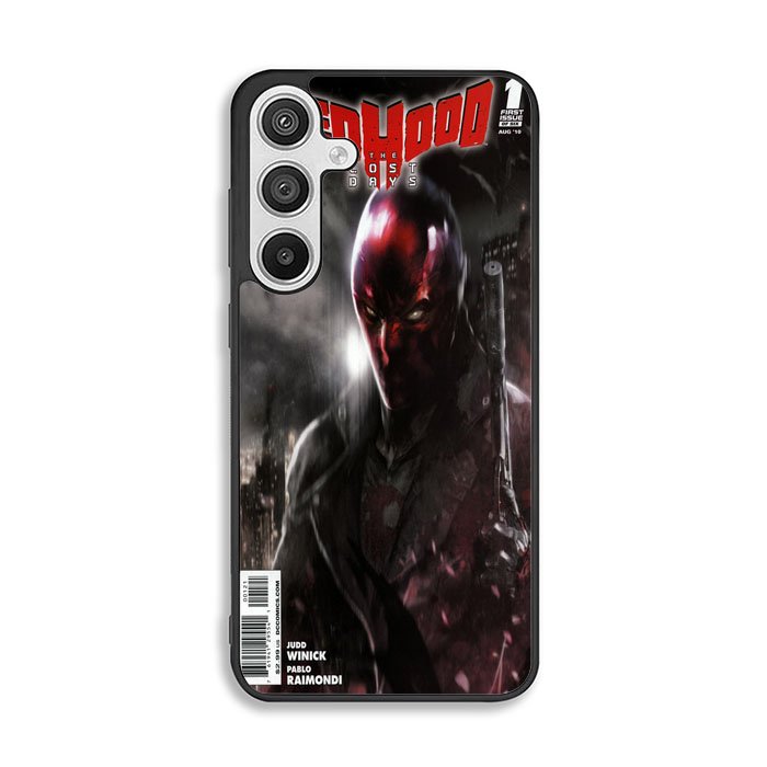 Red Hood B0160 Samsung Galaxy S5 Case - Rubber / Black Samsung Galaxy A26 Case BC1963
