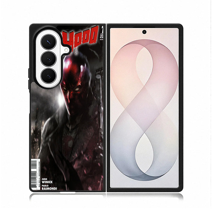 Red Hood B0160 Samsung Galaxy S5 Case - Rubber / Black Samsung Galaxy Z Fold 8 Ultra Case BC1963