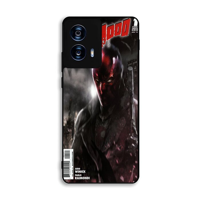 Red Hood B0160 Samsung Galaxy S5 Case - Rubber / Black Motorola Moto G Power 5G 2024 Case BC1963
