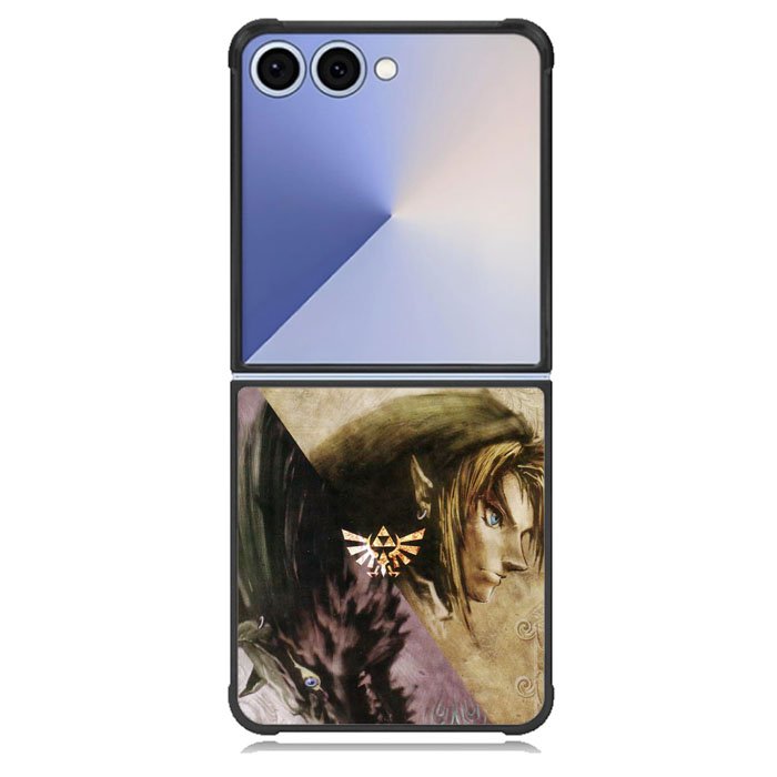 The Legend Of Zelda Cover Twilight Prince B0195  Motorola Moto X Play Style G3 G4 G4 Plus G5 G5 Plus Z Z Force Samsung Galaxy Z Flip 7 Case BC1964