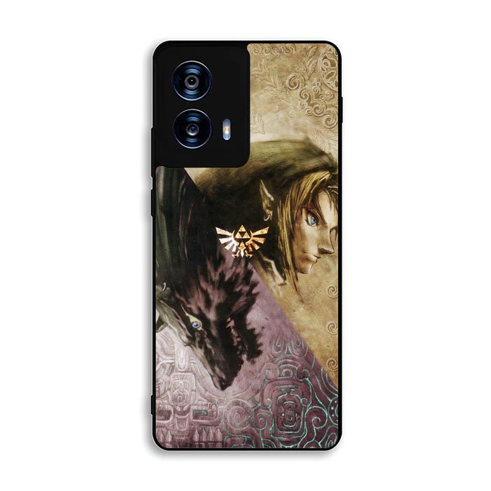 The Legend Of Zelda Cover Twilight Prince B0195  Motorola Moto X Play Style G3 G4 G4 Plus G5 G5 Plus Z Z Force Motorola Moto G Power 5G 2024 Case BC1964