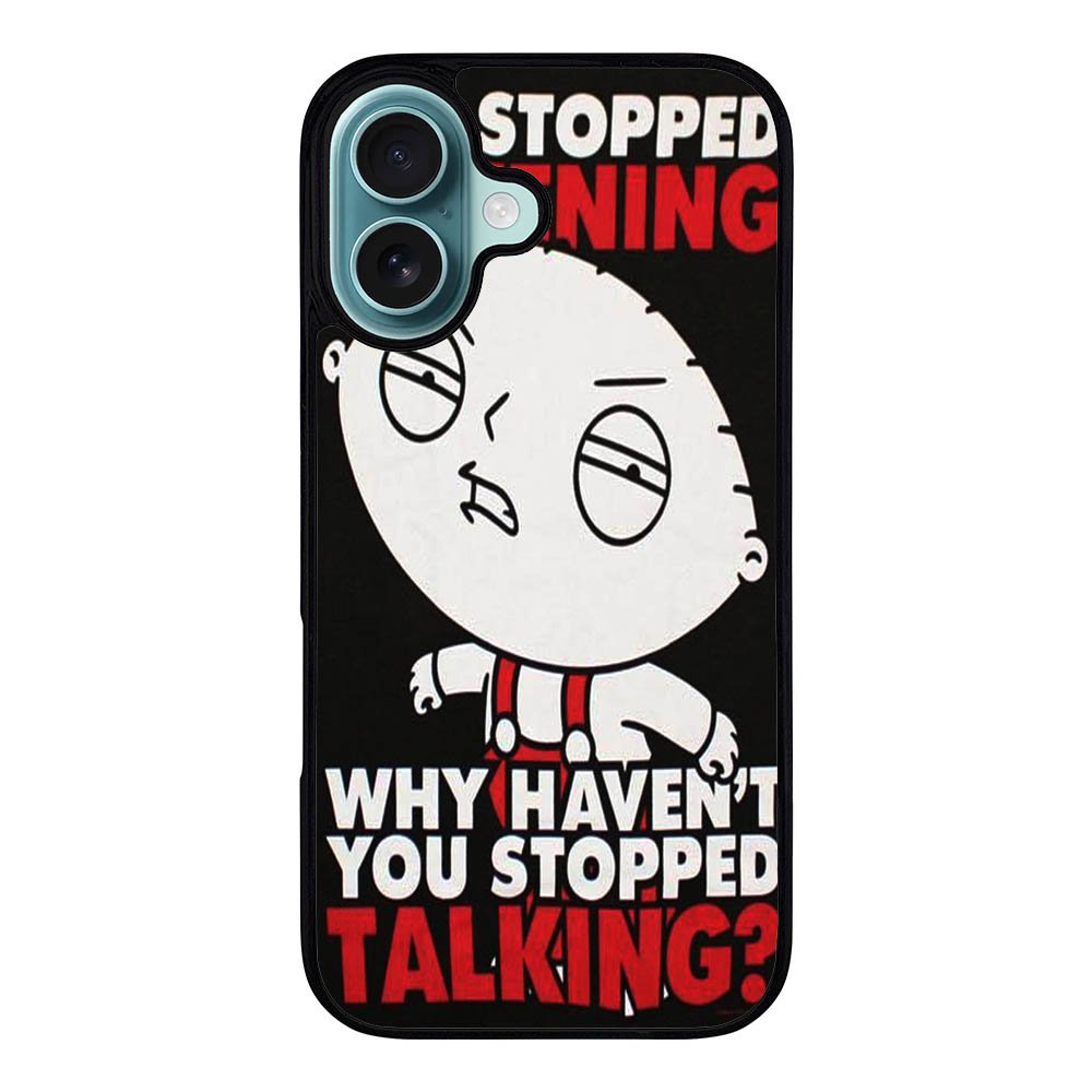 Family Guy Stewie Quote B0207  Case iPhone 16 Plus BC1965